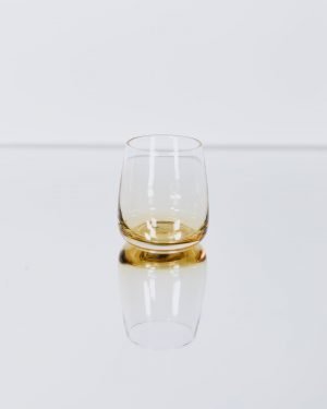 glassware amber tumbler