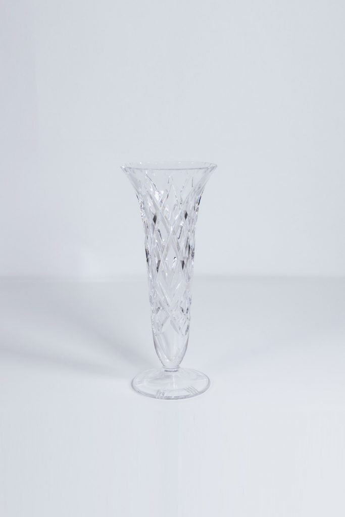 Waterford Medium Cut Crystal Vase C Table For Louis