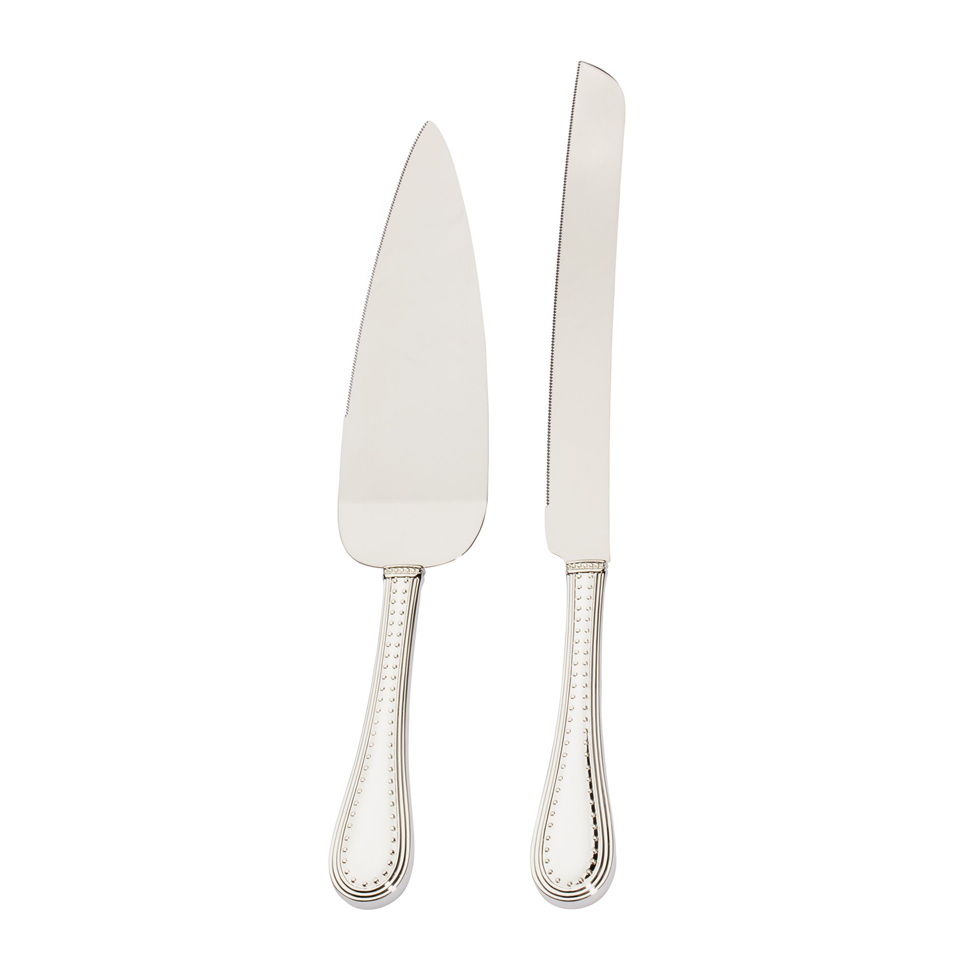 Wedgwood Vera Wang Grosgrain Cake Knife and Server - Table For Louis