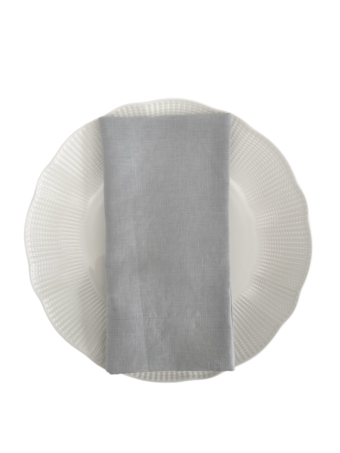 French Linen Napkin Duck Egg Blue Table For Louis